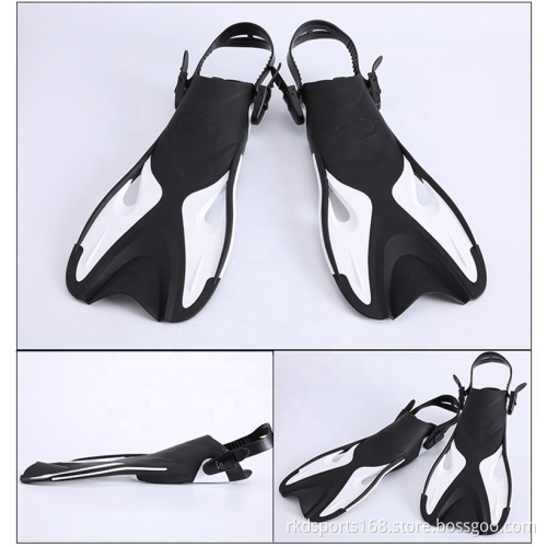 Full Foot Rubber Long Blade Snorkeling Diving Fins